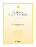 Tarrega : Recuerdos de la Alhambra for Flute and Piano